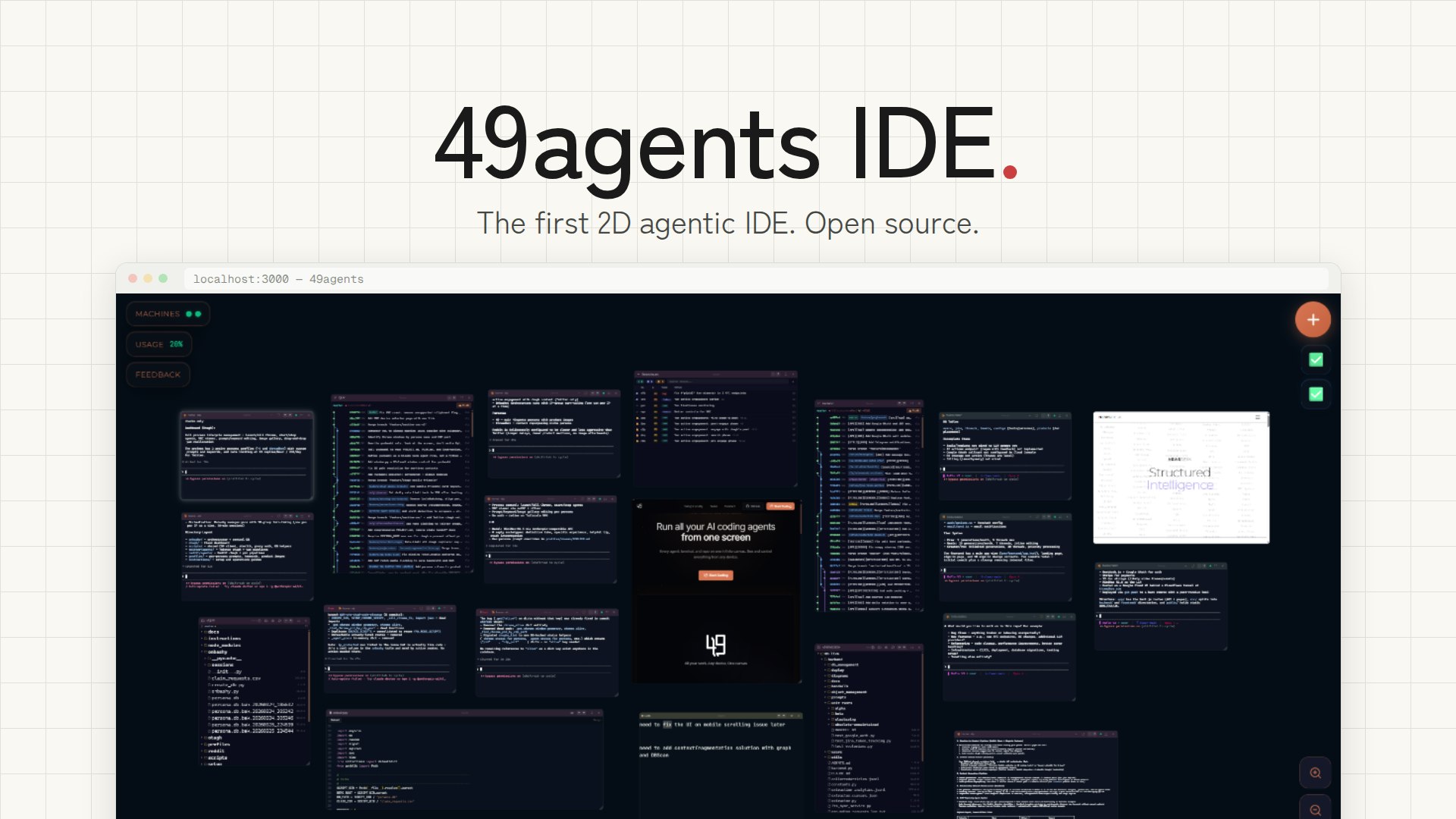 49agents IDE Preview
