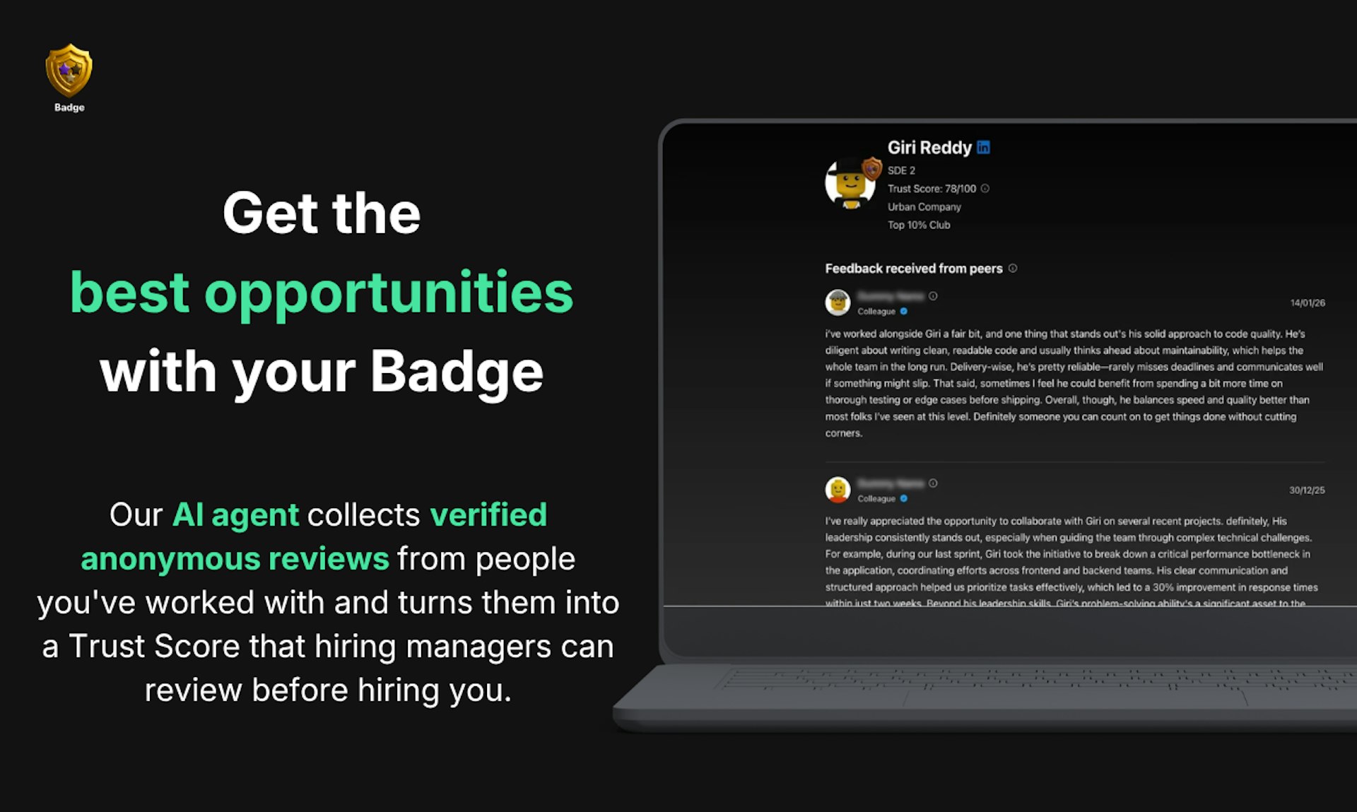 Badge Preview