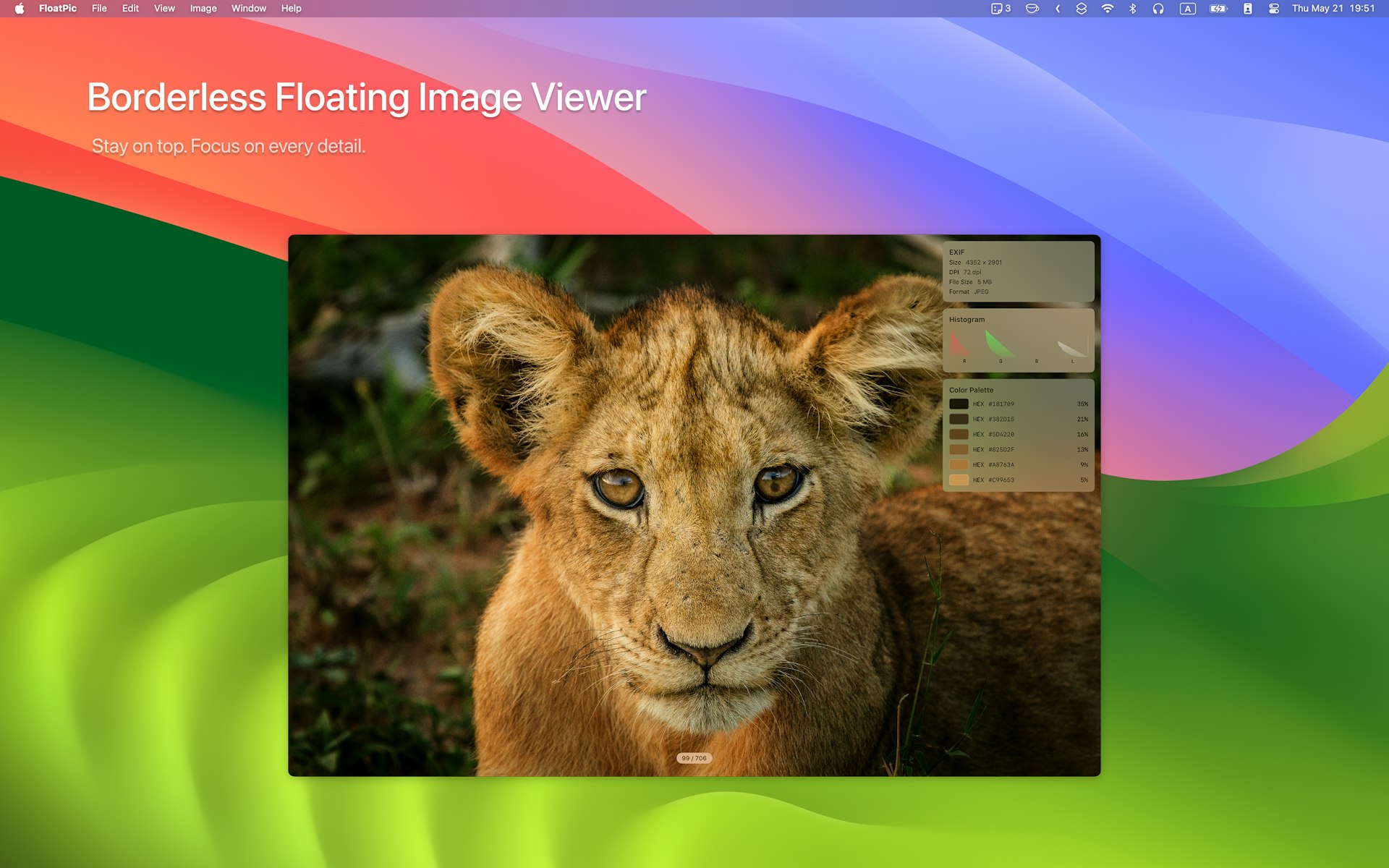 FloatPic Preview