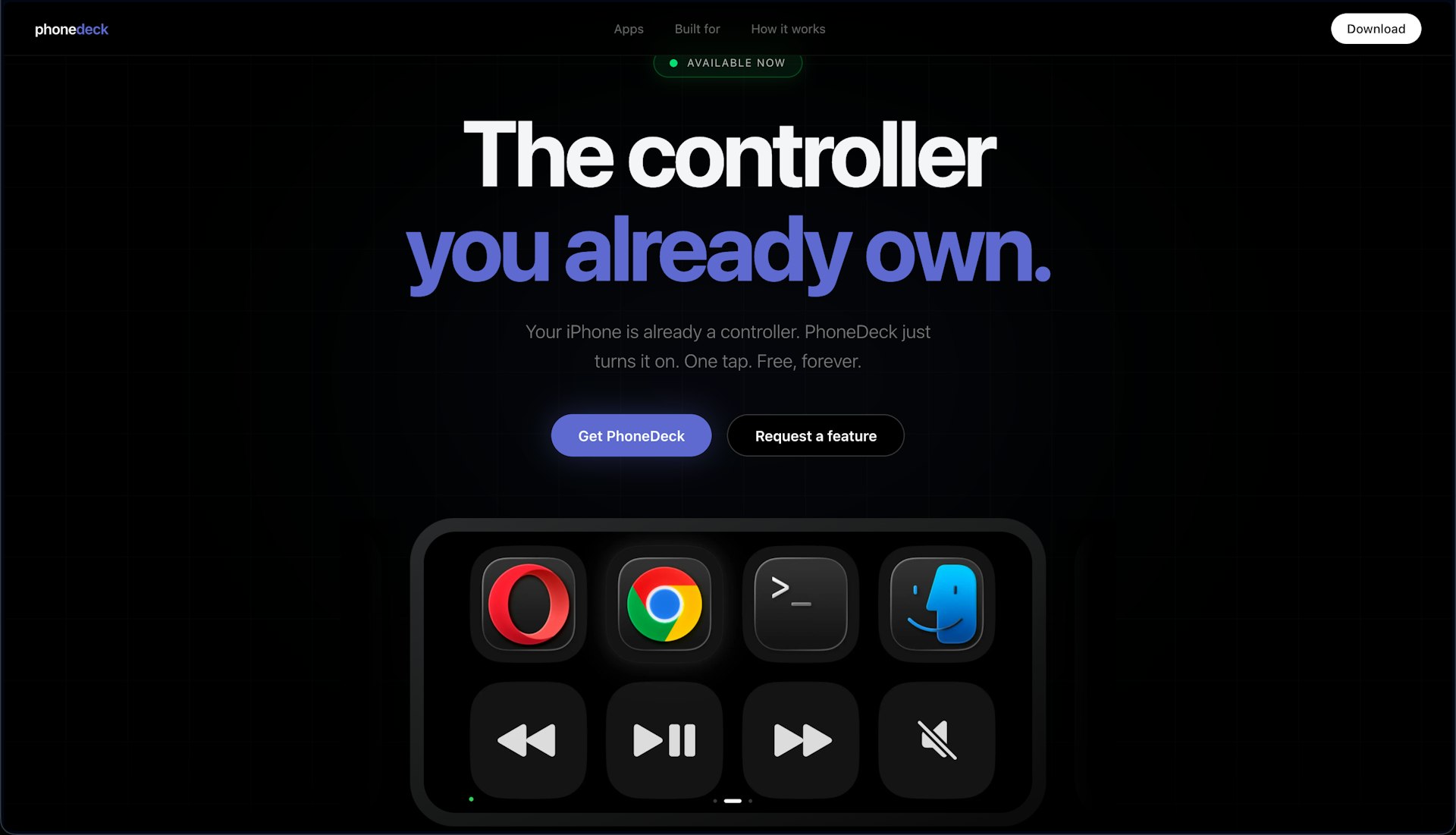 PhoneDeck Preview